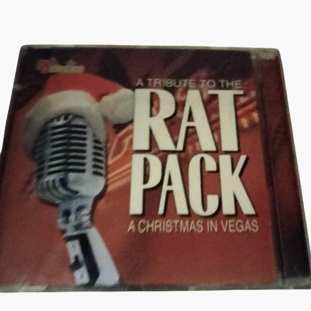 A Tribute To The Rat Pack Christmas In Vegas Empty jewel case liner notes no CD